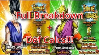Omatsu, Why? EZA Orange Piccolo & Beastless Gohan Full Breakdown+Def Calcs!  Dokkan Battle
