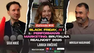 Black Friday, AI i performans marketing: brutalna realnost 2026 | Sava Nikić | Community Talk #13