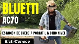 Prob&eacute; la Estaci&oacute;n de Energ&iacute;a Port&aacute;til BLUETTI AC70 y es TREMENDA!! | Unboxing y Primeras Impresiones