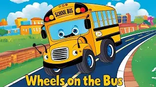 Wheels on the bus | nursery rhymes for kids | popular kids songs/ babies and toddlers fun video.