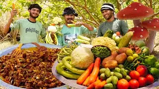 COLORFUL TRADITIONAL MIX VEG SABJI | VEGETABLES CUTTING & COOKING | AUTHENTIC INDIAN MIX VEG SABJI |