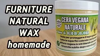 How to Make a Natural and Plant-Based Furniture Wax at Home 🍀