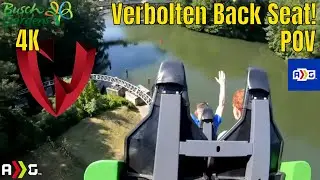 Verbolten In 4K | Back Seat | POV | Busch Gardens Williamsburg |