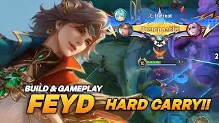 UNSTOPPABLE FEYD !! HARD CARRY GAMEPLAY !! HONOR OF KINGS