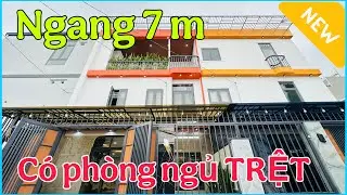 Nh&agrave; hơn 5 T, c&oacute; ph&ograve;ng ngủ trệt, ngang 7 m (ms 6836) Gần chợ minh ph&aacute;t, phường thới an (Quận 12)