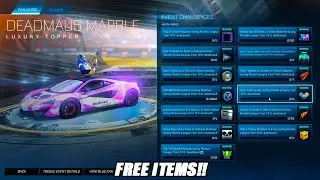*NEW* Deadmau5 Event Items Out NOW!! (FREE ITEMS) - Rocket League Update