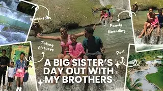 Making Memories With My Brothers | YS Falls Adventure #adventureswithsk #waterfalls #familyday