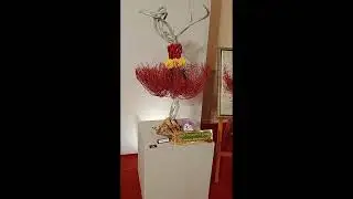 Sculptural Elegance Floral Competition by food menu art travel #