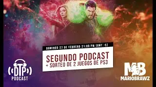 DTP PODCAST EN VIVO!! + SORTEO GRACIAS A ALIEN GAMES