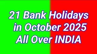 Bank holiday in October 2025 
