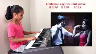 Megham Karukatha Piano Cover with Notes | Thiruchitrambalam | Anirudh | Riya Rhythms