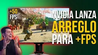 Nvidia lanza DRIVER para GANAR +50% de FPS en VARIOS JUEGOS