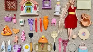 Barbie Doll Collection | ASMR | 6 Minutes Satisfying with Unboxing super wow Toys | disney Princess 