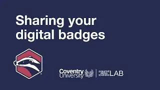 Sharing your Digital Badges with Badgr