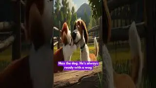 Cuddles the Kitten&rsquo;s Farm Adventure | Cute 3D Animal Cartoon for Kids #shorts #short