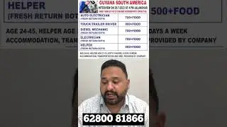 USA JOBS 2023 I SOUTH AMERICA JOBS 2023 (GUYANA) #abroadjobs2023 #jobsinusa #usajobs