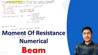 Moment of Resistance of Concrete Beam Numerical