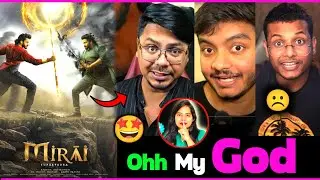 Mirai 2025 Movie Youtuber Review And Reaction 🤩🔥  | Movie review in hindi 