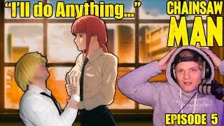 CHAINSAW MAN EPISODE 5 + ENDING 5 REACTION!