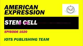 American Expression E1020 Stem cell