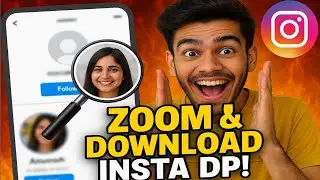 How to Zoom & Download Anyone's Instagram Profile Photo | Instagram Tips & Tricks 2025