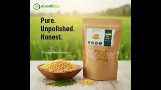 Pure. Protein-rich. Unpolished.