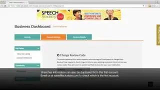 Managing Dashboard