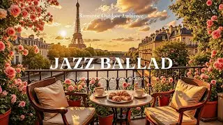 Jazz Piano Ballad | Cozy Paris Caf&eacute; Jazz Piano Music For Calm, Chill & Background Music