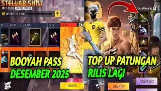 TOP UP PATUNGAN RILIS LAGI, FF X DIGIMON, BOOYAH PASS DESEMBER 2025