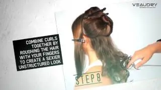 Pixel Studios Veaudry How To   myCurl   Tousled Look