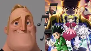 Mr. Incredible Becoming Canny (Anime OPs)