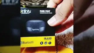Infinity (JBL) Fuze Pint Deep Bass Dual EQ Bluetooth 5.0 Wireless Portable Speaker (Charcoal Black)