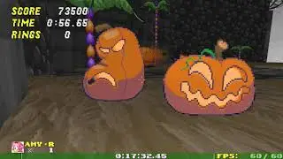 SRB2 Cyberdime Realm Ultimate Mode Run with Amy Full Playthrough