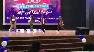 Fresher Party 2k18 Batch,UIET MDU Rohtak