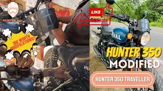 Royal Enfield Hunter 350 Modified | Hunter 350 Modification
