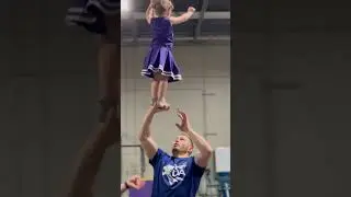 Soy Sauce doing double ups! #partnerstunts #fyp #shorts #cheerleading #cheer #tumbling #short #baby