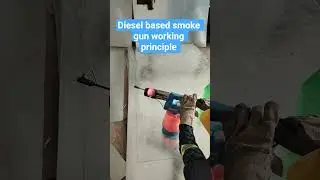 Diesel based Smoke gun  working principle #engineerrupesh#vlog#smoke gun