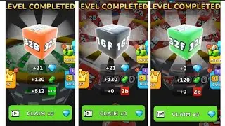 Jelly Run 2048 ULTIMATE Gameplay | 3 Shape Play Showdown! | 32B vs 16f vs 32f Race!