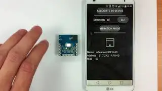 IoT Vibration Detection Demo BLE CSR Mesh (M903 + MtConnect03) -  MtM+ Technology