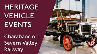 Charabanc on Severn Valley Railway