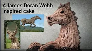 We made a cake for British driftwood sculptor, James Doran-Webb @ArtCakes