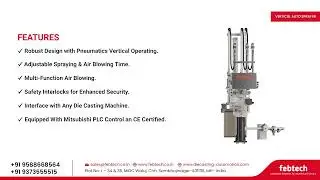 Vertical Auto Sprayer for Die Casting