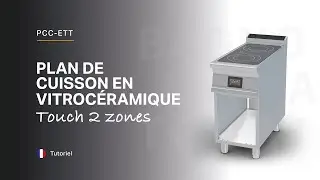 1 PCC-ETT Plan de cuisson en vitroc&eacute;ramique touch-2 zones