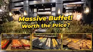 Huge Buffet in Hanoi! Maison Sen – Is It Worth the Price? 🍤🇻🇳