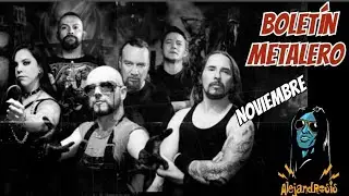 Bolet&iacute;n metalero noviembre 2025