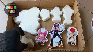4dari #C17 Calming Mario Bros 🍄 ASMR: Gentle Pipe Jumping and Block Breaking - Waluigi Luigi Wario
