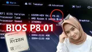 Cara (Tutorial) Update Bios Asrock A320M-HDV R4.0 | Upgrade Ke CPU Ryzen 7