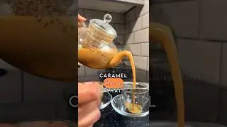 Caramel Karak Chai! #food #tea #recipe