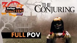 The Conjuring | Six Flags Fright Fest | Magic Mountain | Full Walk-Through