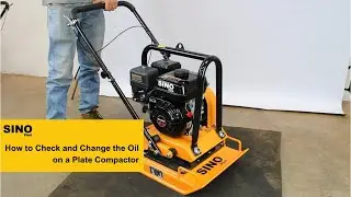 How to Check & Change Plate Compactor Oil | Full Step-by-Step Tutorial